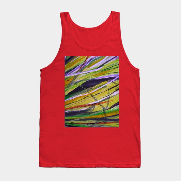 Abstract 1 Digitally Enhanced 15 Tank Top by Heatherian